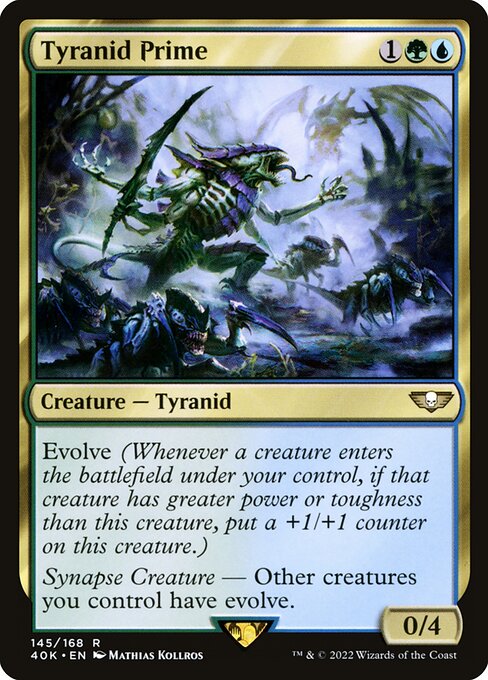 Tyranid Prime - Warhammer 40,000 Commander Magic card