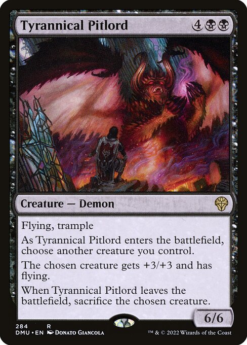 Tyrannical Pitlord - Dominaria United Magic card