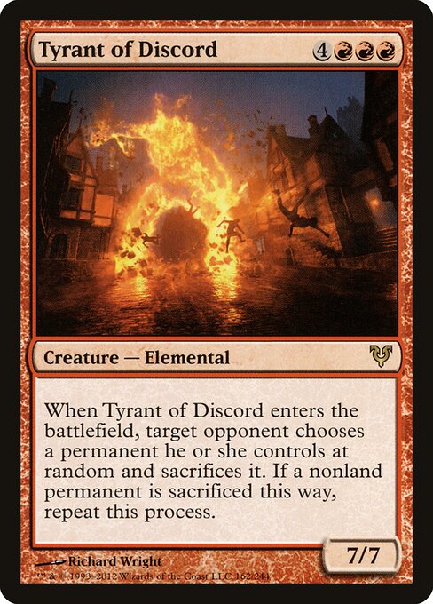 Tyrant of Discord - Avacyn Restored Magic card