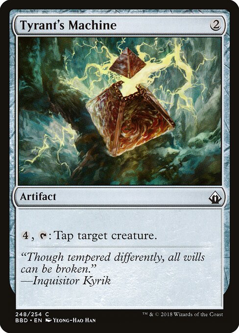 Tyrant's Machine - Battlebond Magic card