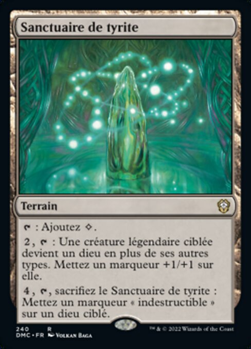 Thyrit-Heiligtum (Tyrite Sanctum) - Commander Masters (#1049) - Illustrated by Volkan Baǵa - Magic: The Gathering Card
