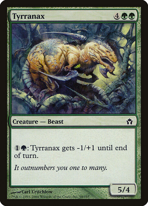 Tyrranax - Fifth Dawn Magic card