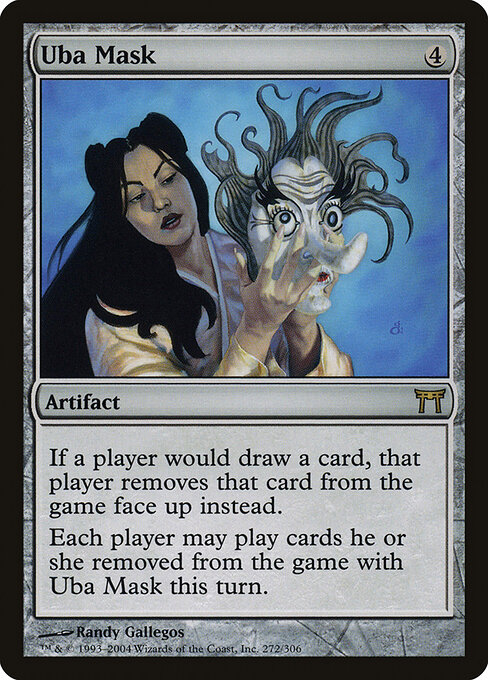 Uba Mask - Champions of Kamigawa Magic card