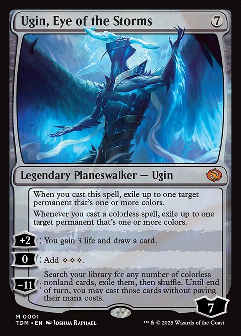 Ugin, Eye of the Storms - Tarkir: Dragonstorm Magic card