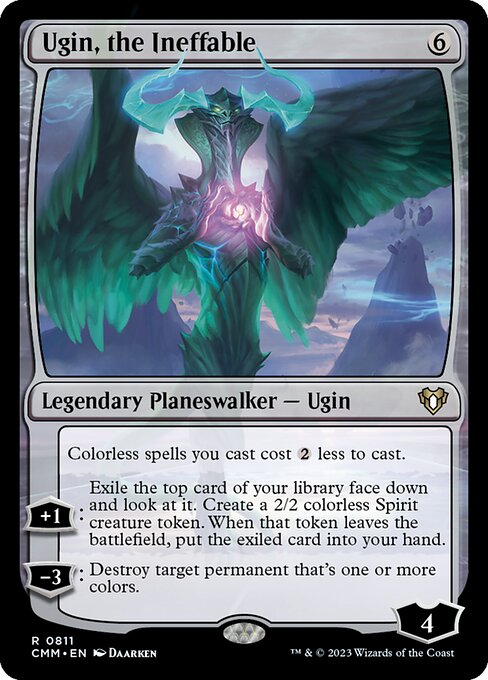 Ugin, the Ineffable - Commander Masters Magic card