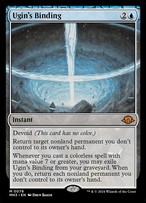 Ugin's Binding - Modern Horizons 3 Magic card