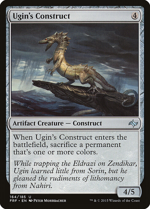 Ugin's Construct - Fate Reforged Magic card