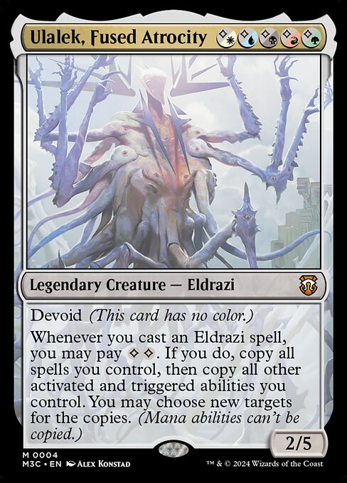 Ulalek, Fused Atrocity - Modern Horizons 3 Commander Magic card