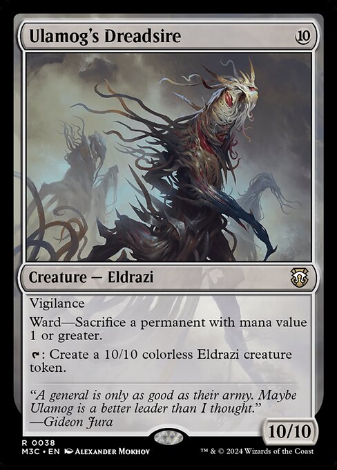 Ulamog's Dreadsire - Modern Horizons 3 Commander Magic card