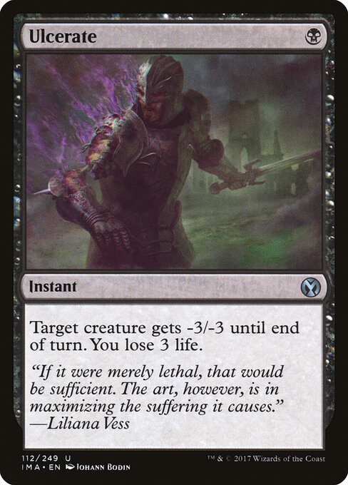 Ulcerate - Iconic Masters Magic card
