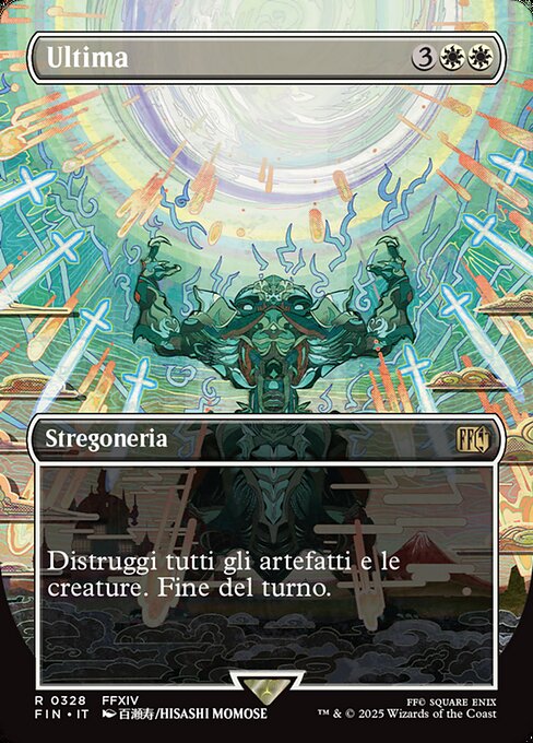 Ultima - Final Fantasy (#328) - Illustrated by Hisashi Momose - Magic: The Gathering Card