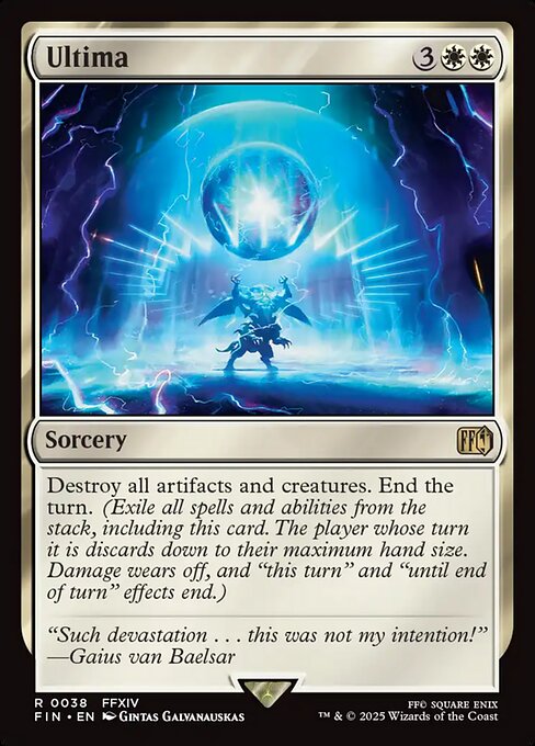 Ultima - Final Fantasy Magic card