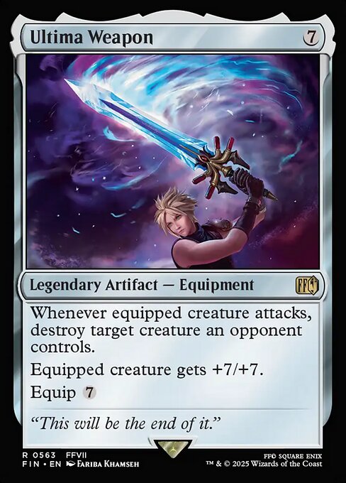 Ultima Weapon - Final Fantasy Magic card