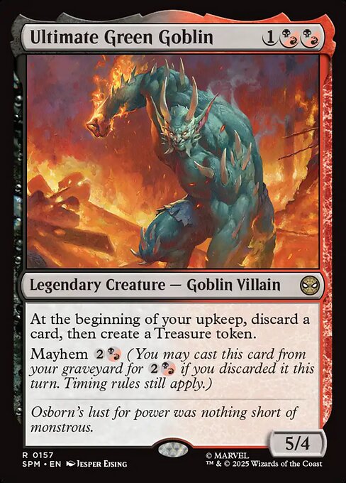 Ultimate Green Goblin - Marvel's Spider-Man Magic card