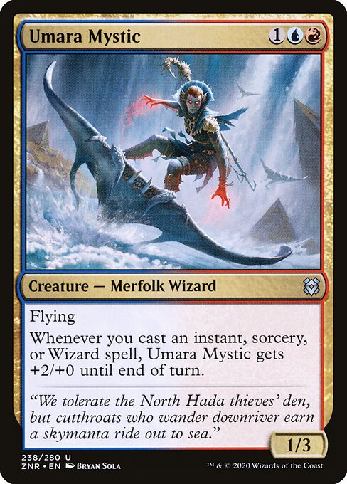 Umara Mystic - Zendikar Rising Magic card