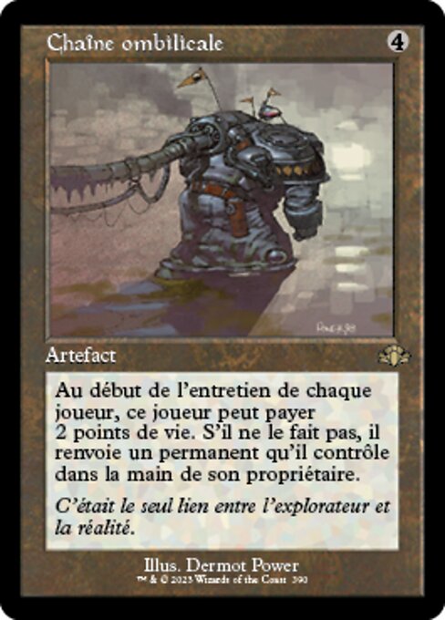 Umbilicus - Urza's Saga (#312) - Illustrated by Dermot Power - Magic: The Gathering Card