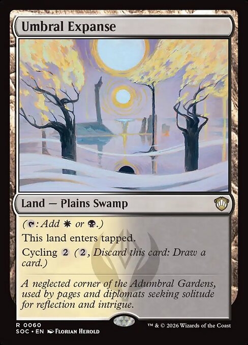 Umbral Expanse - Secrets of Strixhaven Commander Magic card