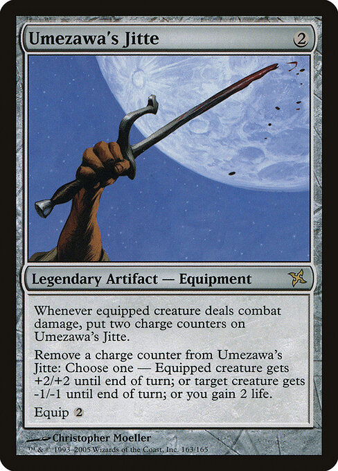 Umezawa's Jitte - Betrayers of Kamigawa Magic card