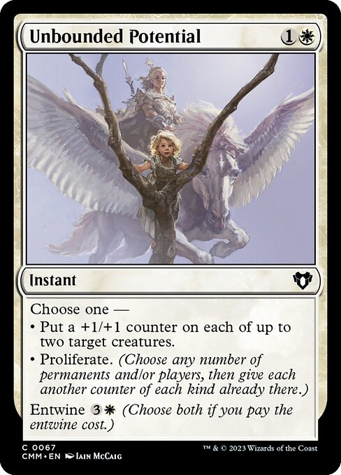 Unbounded Potential - Commander Masters Magic card
