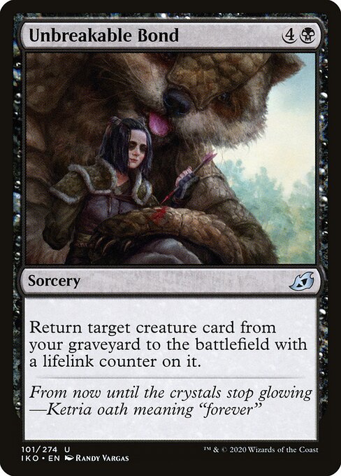 Unbreakable Bond - Ikoria: Lair of Behemoths Magic card