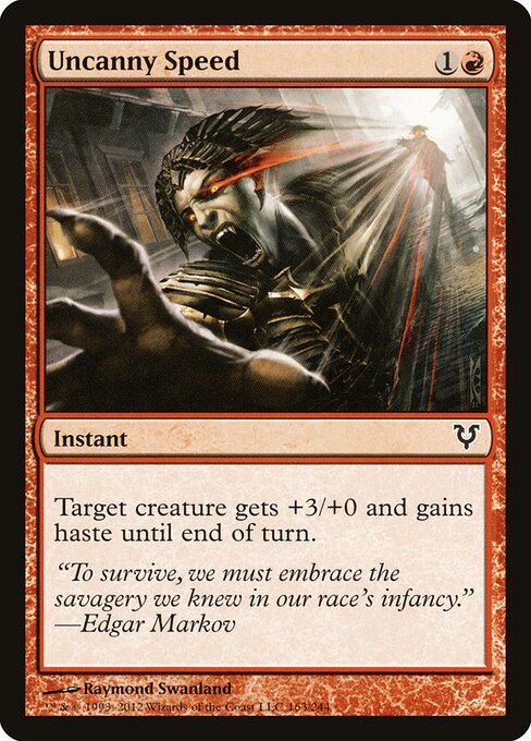 Uncanny Speed - Avacyn Restored Magic card