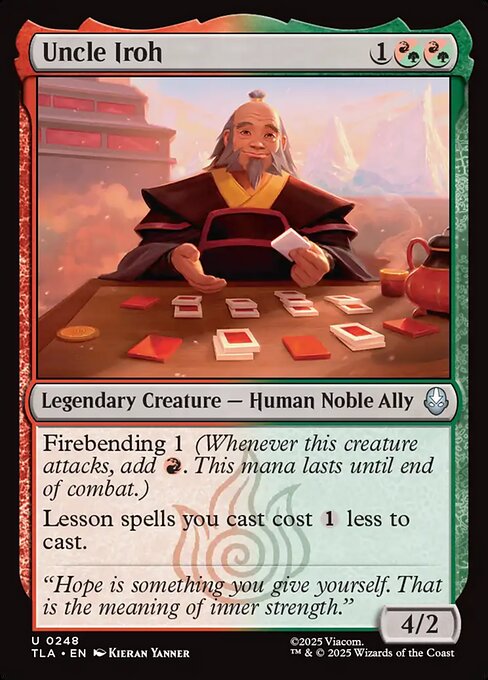 Uncle Iroh - Avatar: The Last Airbender Magic card