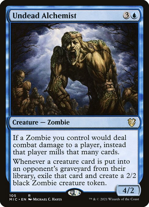 Undead Alchemist - Midnight Hunt Commander Magic card