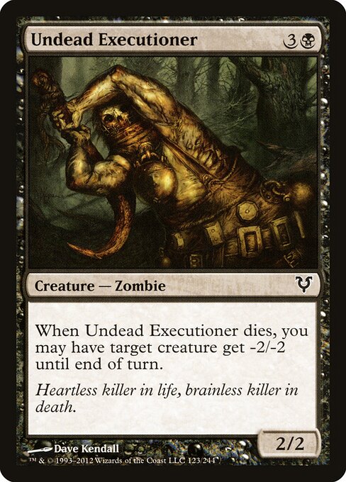 Undead Executioner - Avacyn Restored Magic card