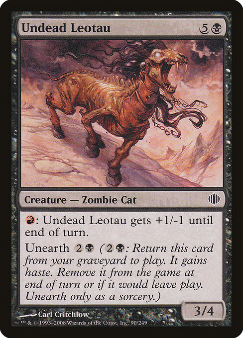 Undead Leotau - Shards of Alara Magic card