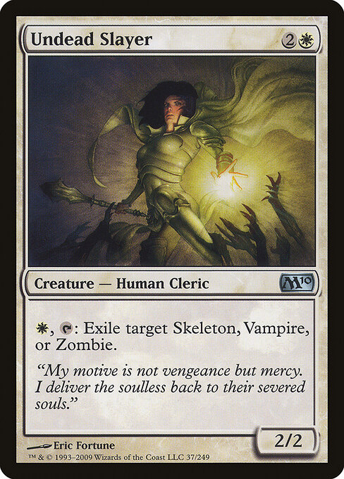 Undead Slayer - Magic 2010 Magic card
