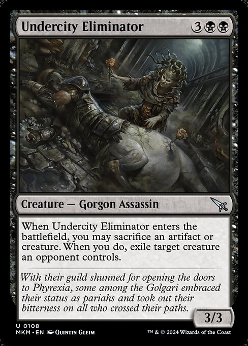 Undercity Eliminator - Murders at Karlov Manor Magic card