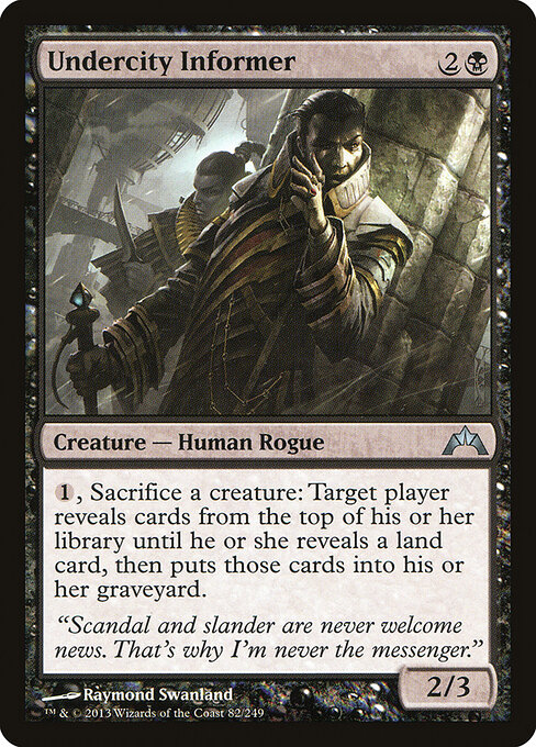 Undercity Informer - Gatecrash Magic card