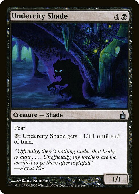 Undercity Shade - Ravnica: City of Guilds Magic card