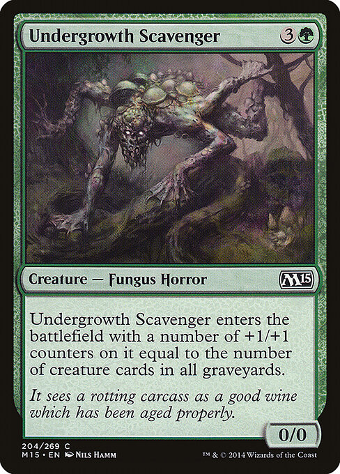 Undergrowth Scavenger - Magic 2015 Magic card