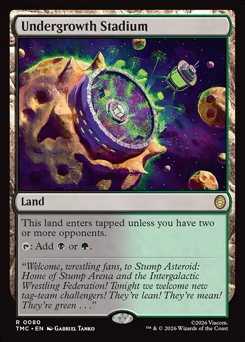 Undergrowth Stadium - Teenage Mutant Ninja Turtles Eternal Magic card