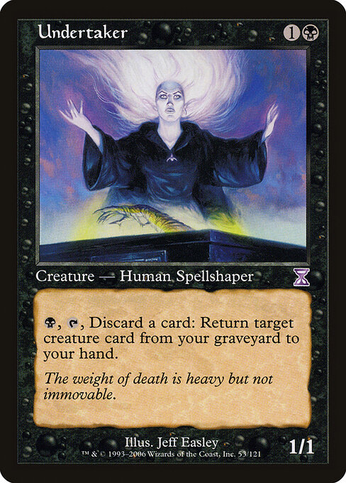 Undertaker - Time Spiral Timeshifted Magic card