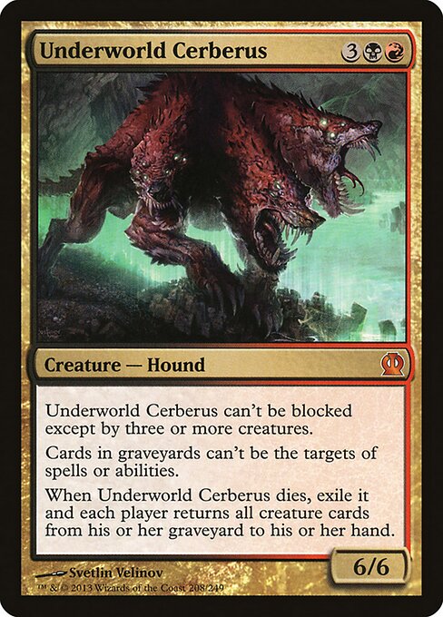 Underworld Cerberus - Theros Magic card