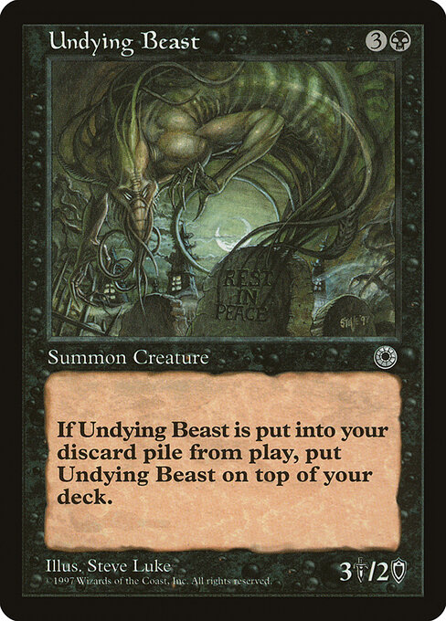 Undying Beast - Portal Magic card