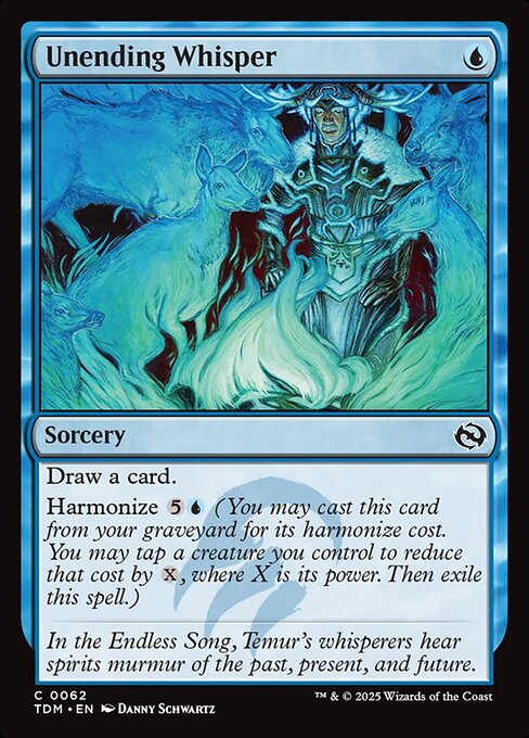 Unending Whisper - Tarkir: Dragonstorm Magic card