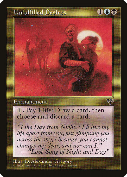 Unfulfilled Desires - Mirage Magic card