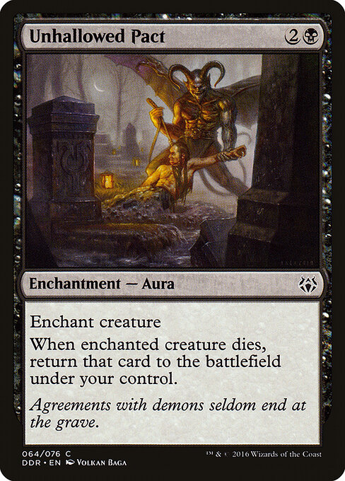 Unhallowed Pact - Duel Decks: Nissa vs. Ob Nixilis Magic card