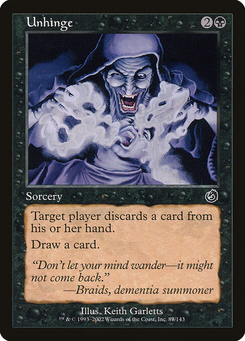 Unhinge - Torment Magic card