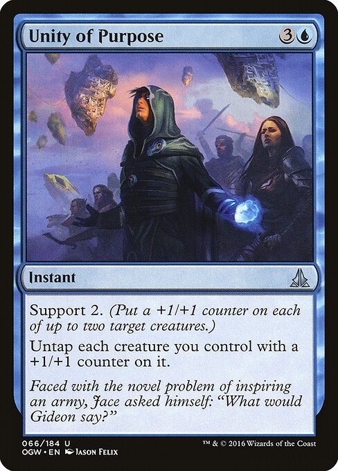Unity of Purpose - Oath of the Gatewatch Magic card