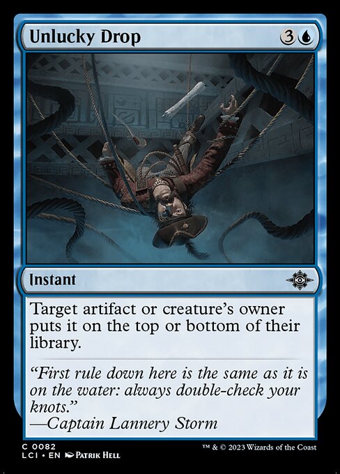 Unlucky Drop - The Lost Caverns of Ixalan Magic card