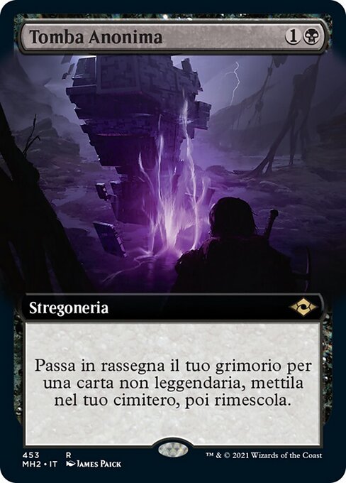 Tomba Anonima (Unmarked Grave) - Modern Horizons 2 (#453) - Illustrated by James Paick - Magic: The Gathering Card