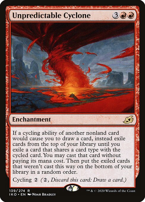 Unpredictable Cyclone - Ikoria: Lair of Behemoths Magic card