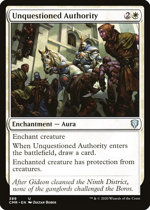 Unquestioned Authority - Commander Legends Magic card