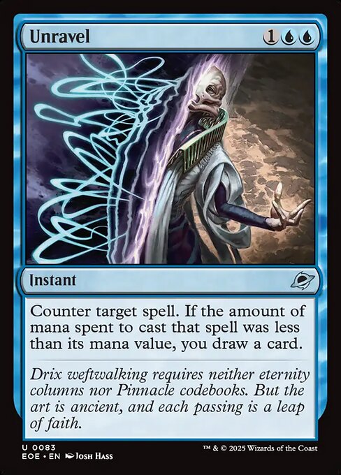 Unravel - Edge of Eternities Magic card
