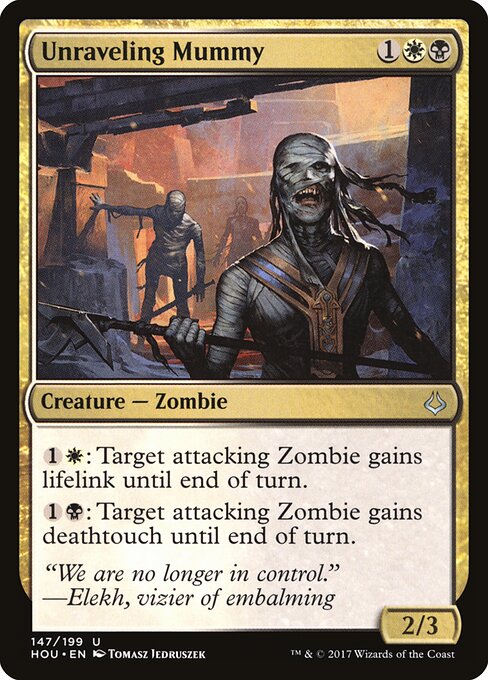 Unraveling Mummy - Hour of Devastation Magic card