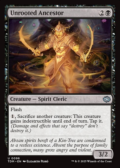 Unrooted Ancestor - Tarkir: Dragonstorm Magic card